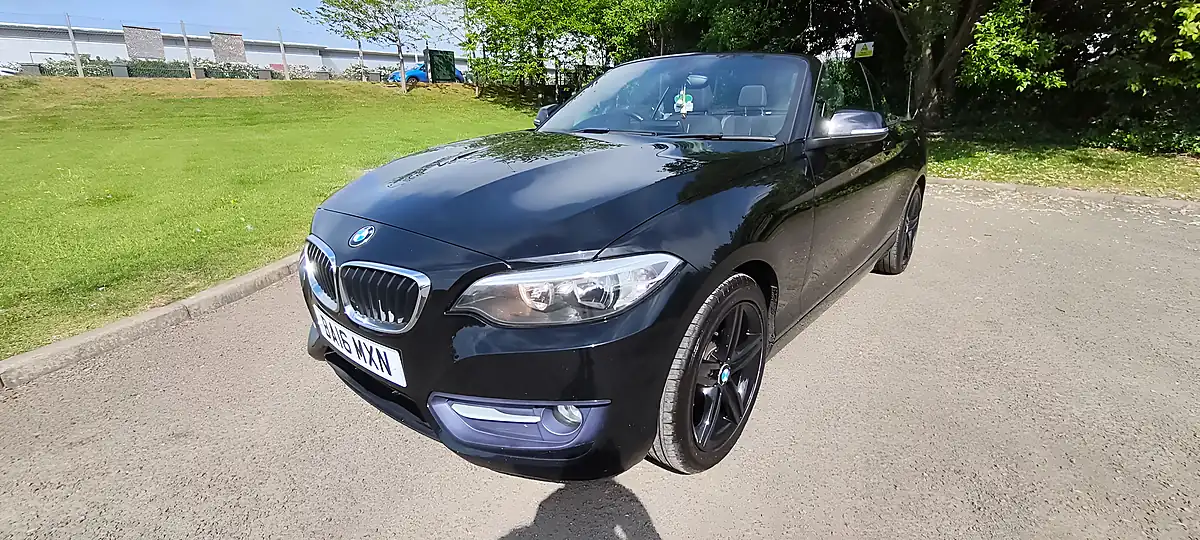 Used 2016 BMW 2 Series Sport Black - Front View