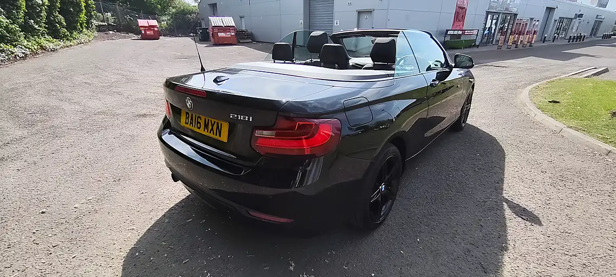 Used 2016 BMW 2 Series Sport Black - Interior and Exterior details 5