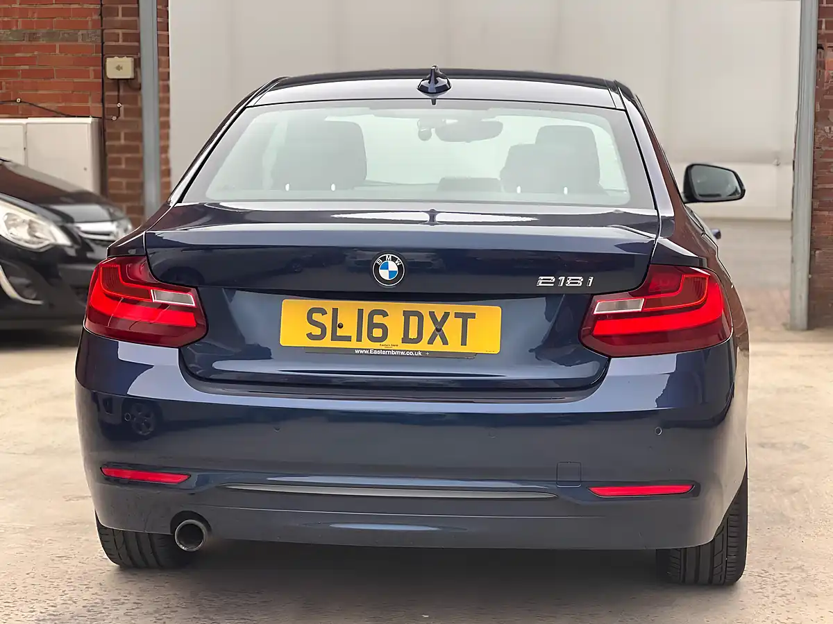 Used 2016 BMW 2 Series Sport Blue - Interior and Exterior details 5