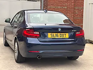 Used 2016 BMW 2 Series Sport Blue - Interior and Exterior details 6
