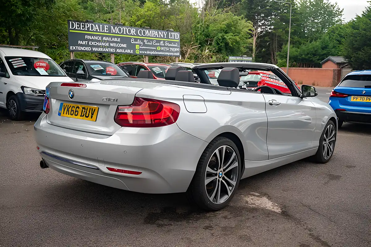 Used 2016 BMW 2 Series Sport Glacier Silver - Interior and Exterior details 8