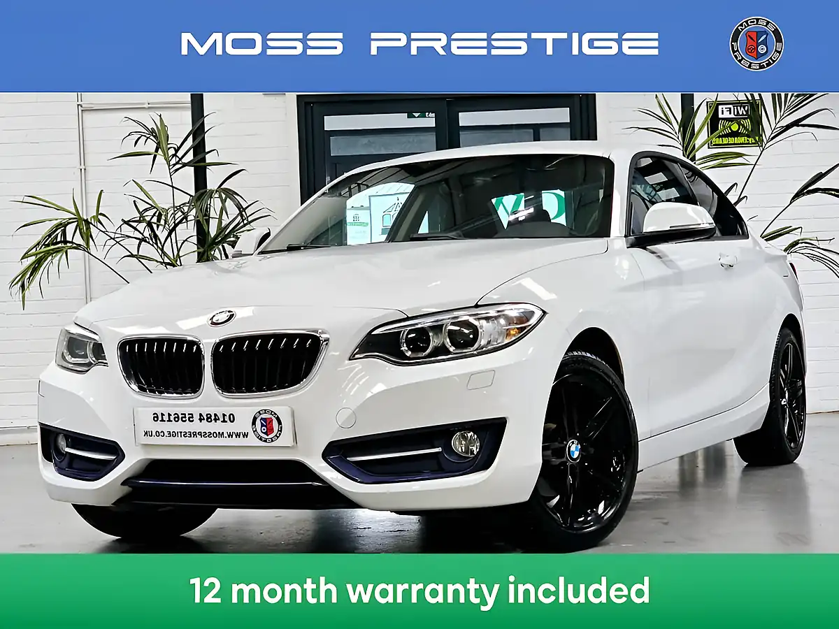 Used 2016 BMW 2 Series Sport White - Interior and Exterior details 3
