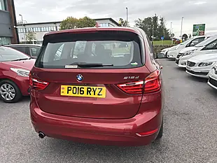 Used 2016 BMW 218 Grand Tourer Red - Interior and Exterior details 5