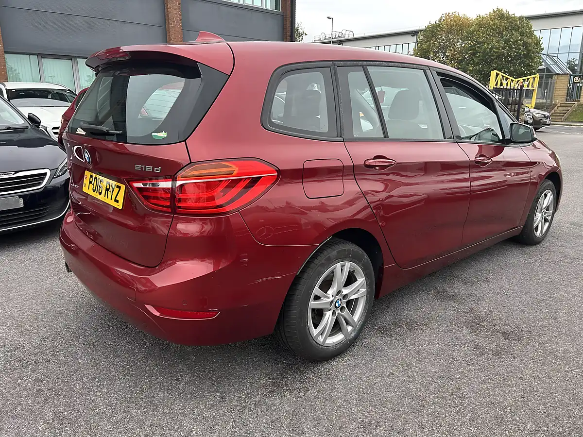 Used 2016 BMW 218 Grand Tourer Red - Interior and Exterior details 6