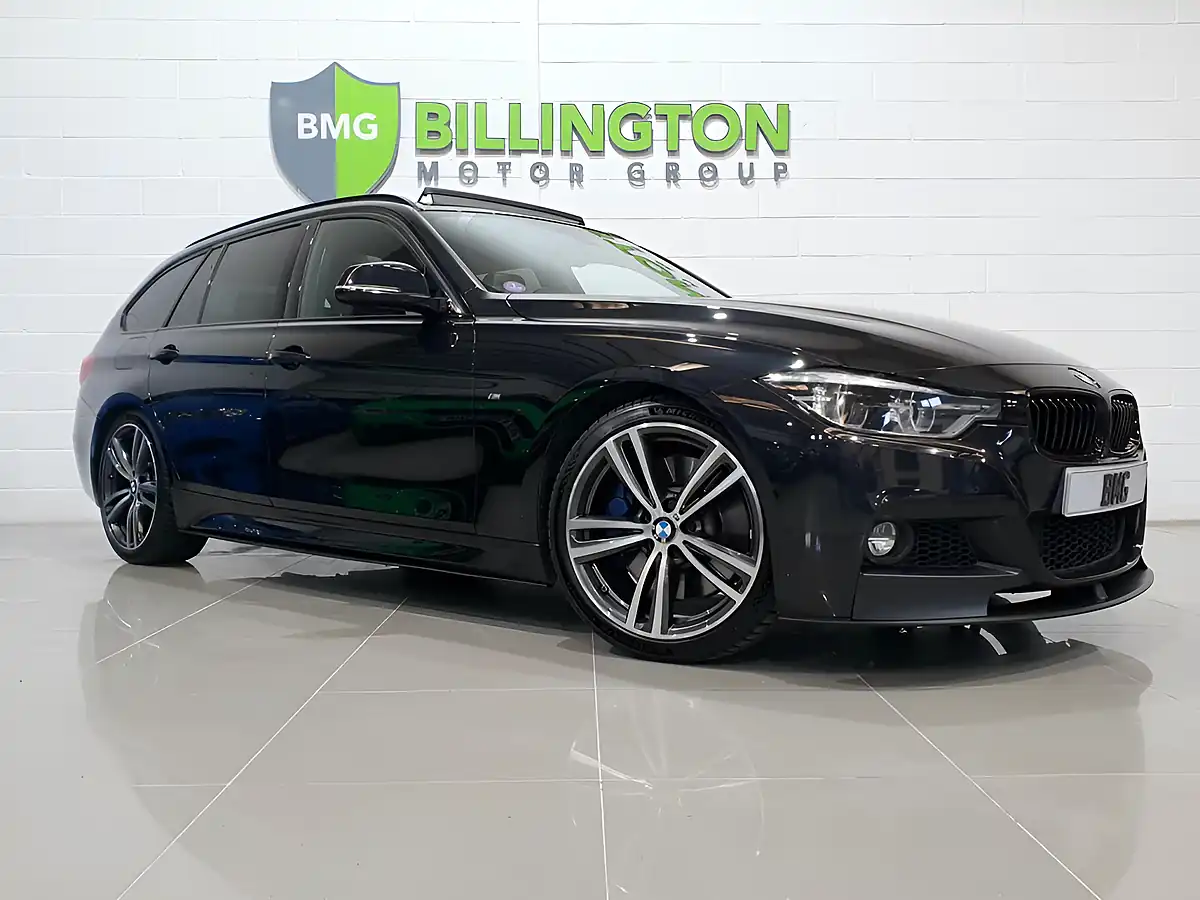 Used 2016 BMW 3 Series M Sport Black - Front View