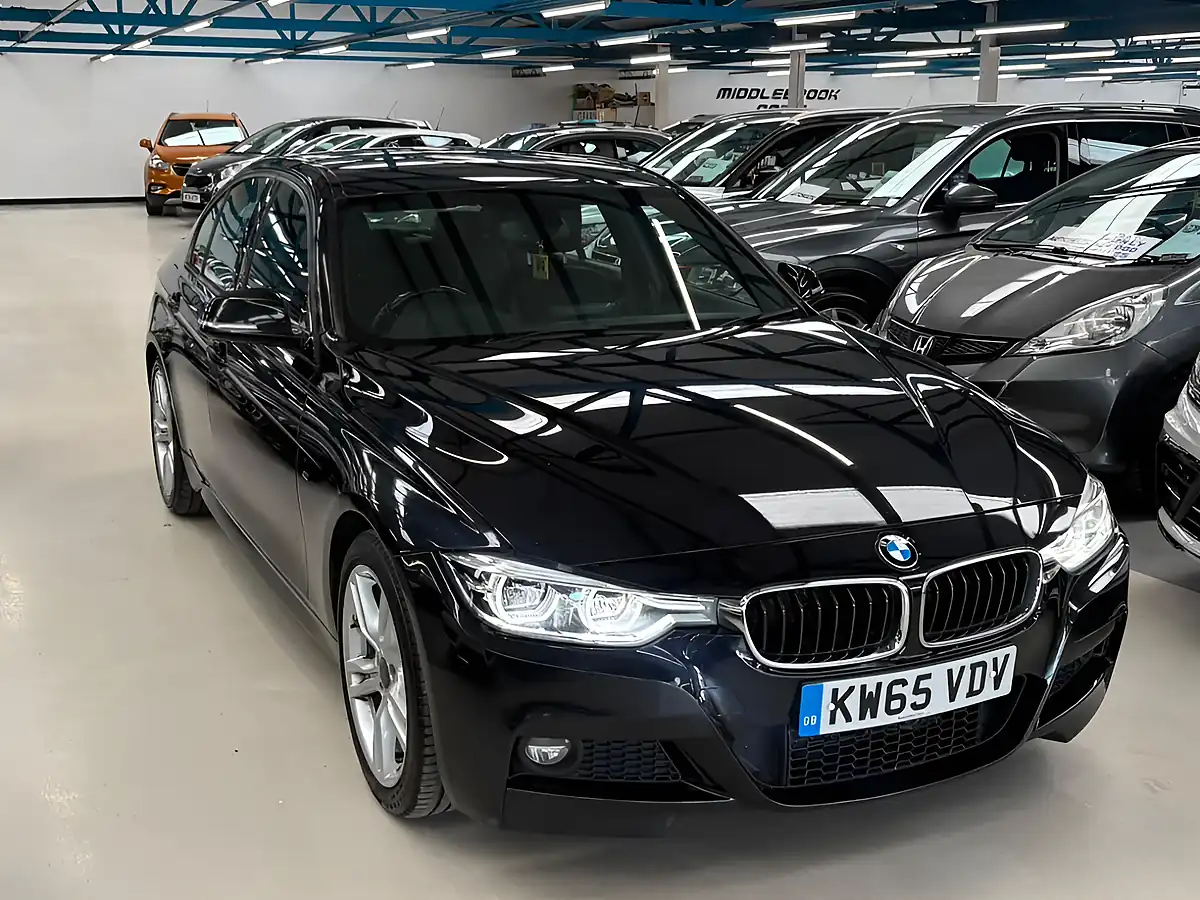 Used 2016 BMW 3 Series M Sport Black - Front View