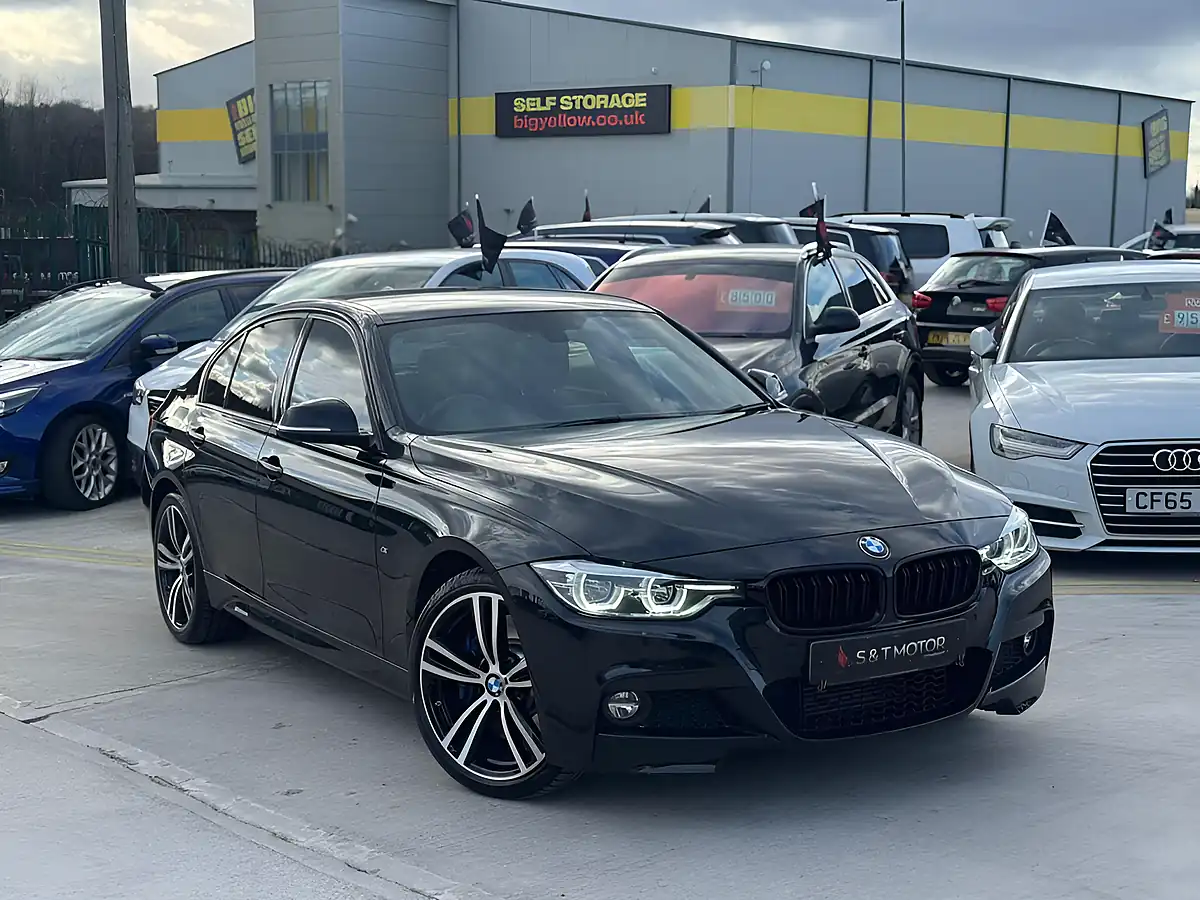 Used 2016 BMW 3 Series M Sport Black - Front View