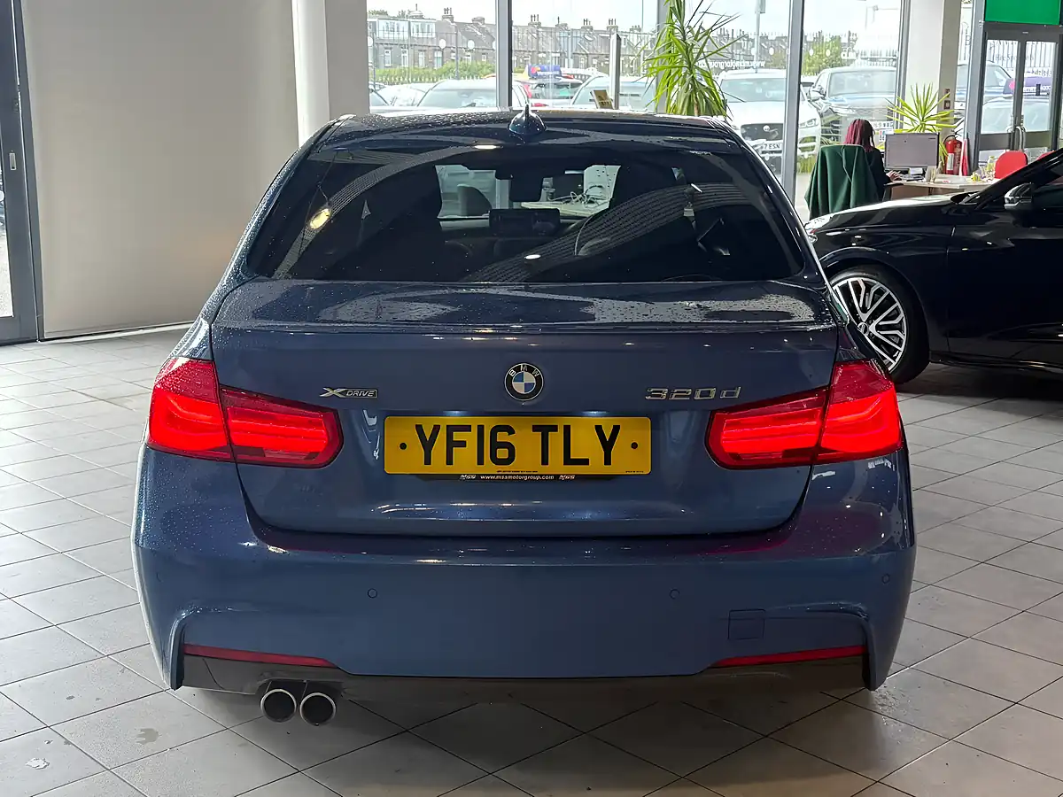 Used 2016 BMW 3 Series M Sport Blue - Interior and Exterior details 10