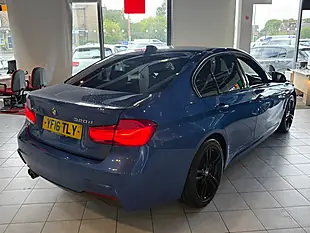 Used 2016 BMW 3 Series M Sport Blue - Interior and Exterior details 11