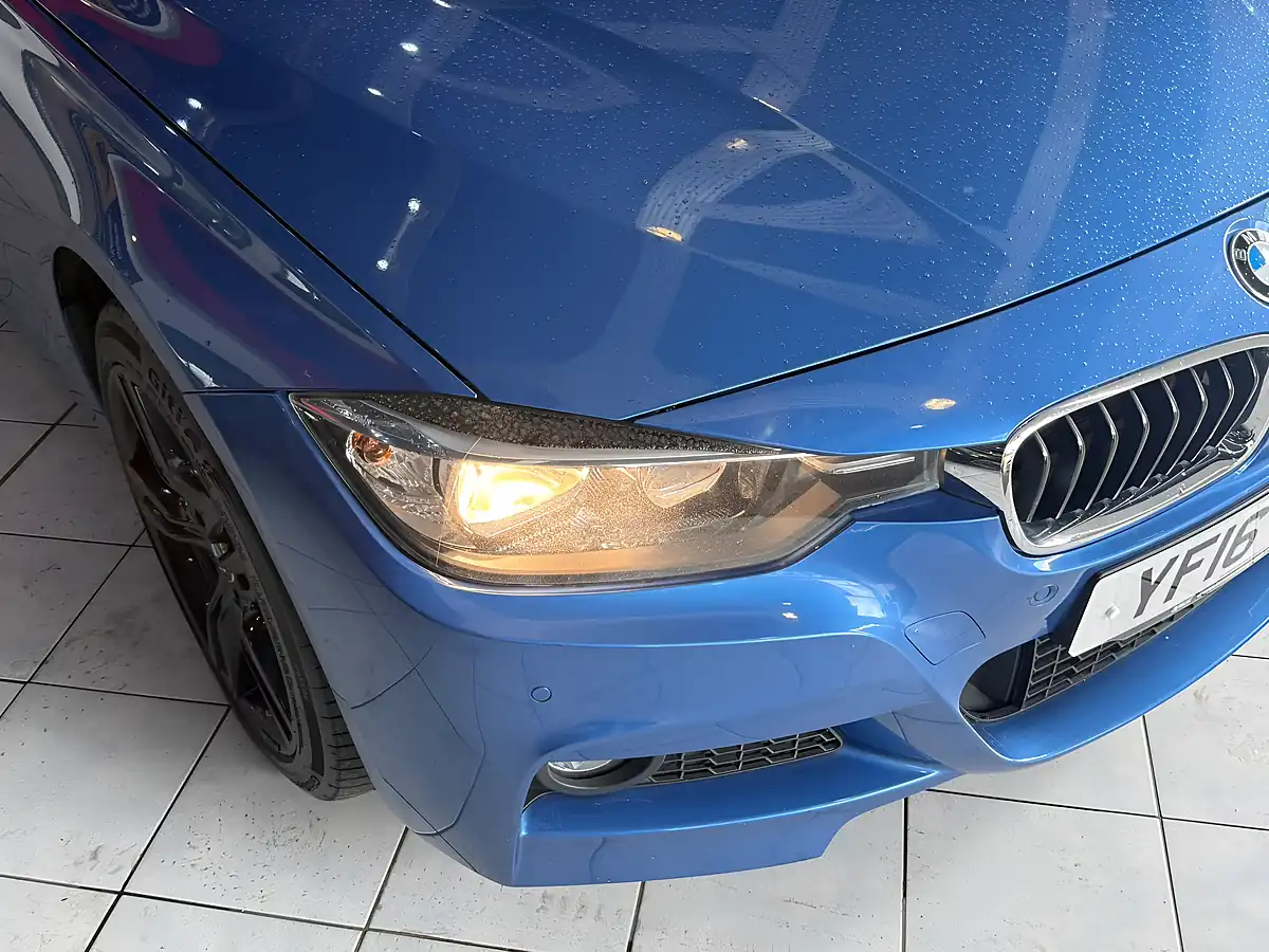 Used 2016 BMW 3 Series M Sport Blue - Interior and Exterior details 2