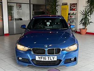 Used 2016 BMW 3 Series M Sport Blue - Interior and Exterior details 3
