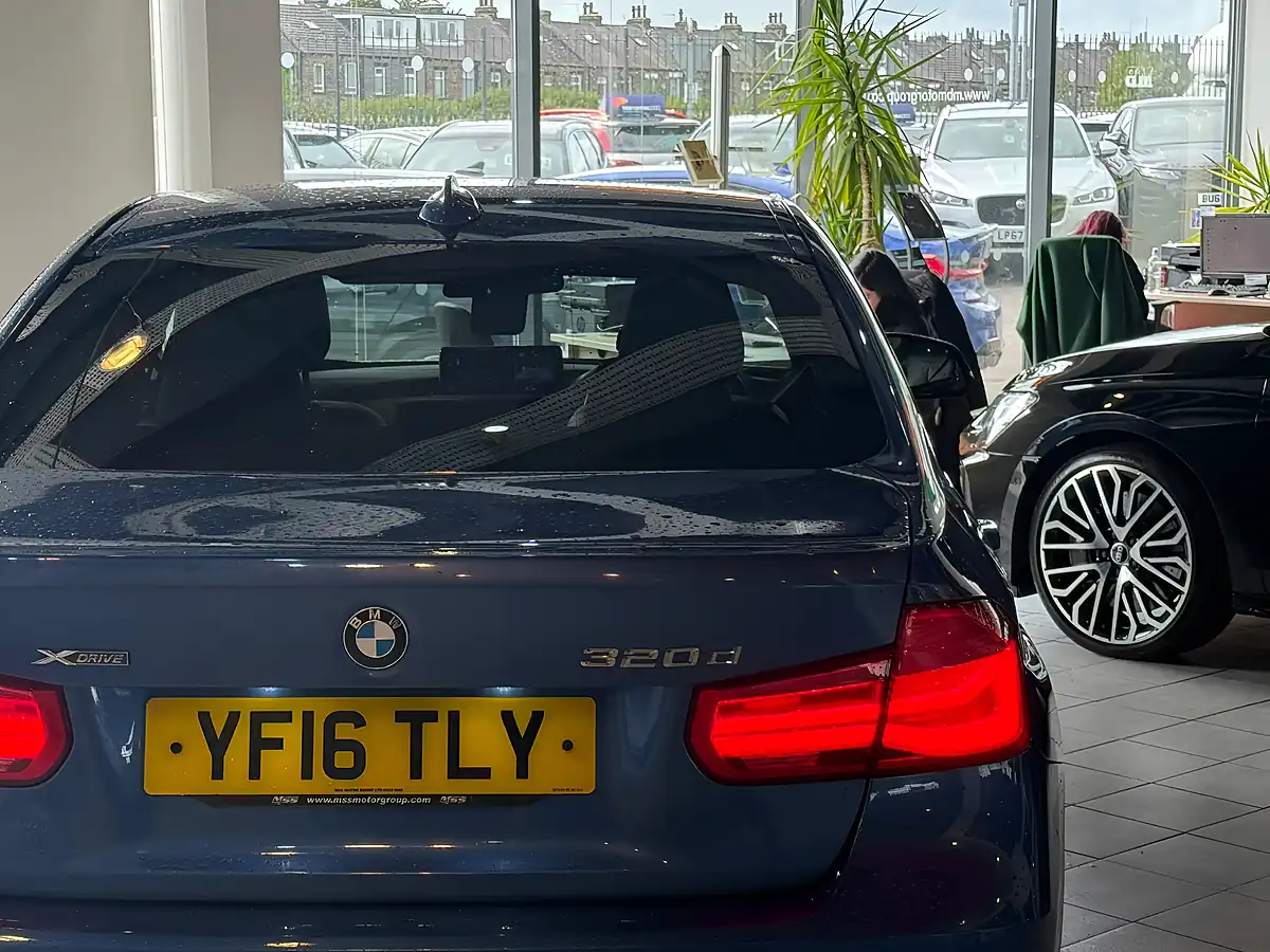 Used 2016 BMW 3 Series M Sport Blue - Interior and Exterior details 8