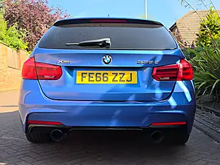 Used 2016 BMW 3 Series M Sport Estoril Blue - Interior and Exterior details 10