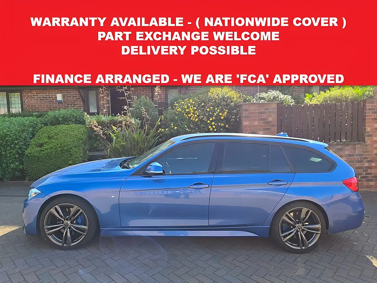 Used 2016 BMW 3 Series M Sport Estoril Blue - Interior and Exterior details 11