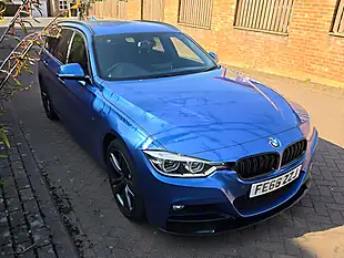 Used 2016 BMW 3 Series M Sport Estoril Blue - Interior and Exterior details 16