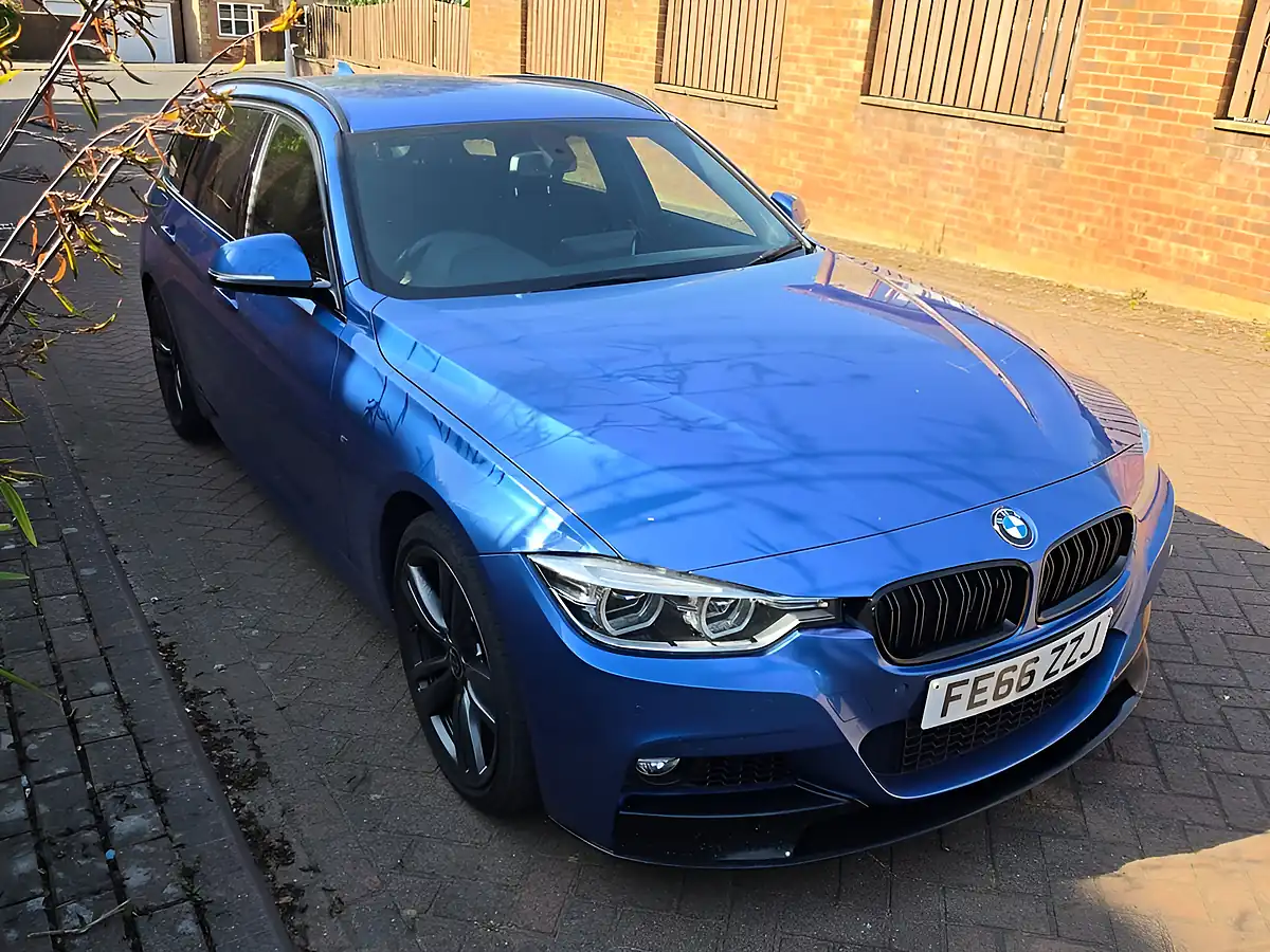 Used 2016 BMW 3 Series M Sport Estoril Blue - Interior and Exterior details 16
