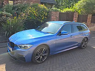 Used 2016 BMW 3 Series M Sport Estoril Blue - Interior and Exterior details 18