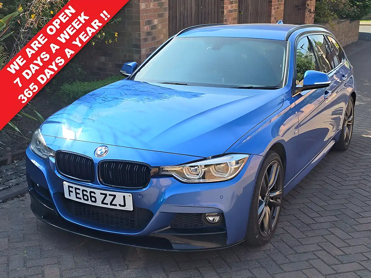 Used 2016 BMW 3 Series M Sport Estoril Blue - Interior and Exterior details 2