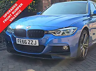 Used 2016 BMW 3 Series M Sport Estoril Blue - Interior and Exterior details 3
