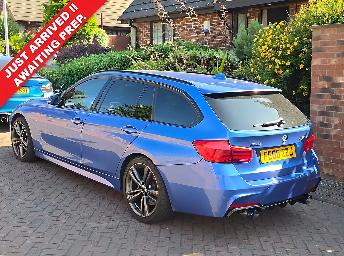 Used 2016 BMW 3 Series M Sport Estoril Blue - Interior and Exterior details 4