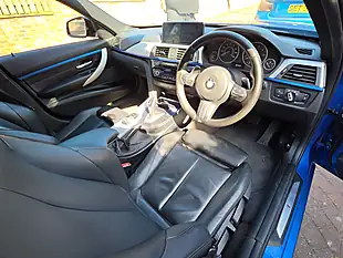 Used 2016 BMW 3 Series M Sport Estoril Blue - Interior and Exterior details 6