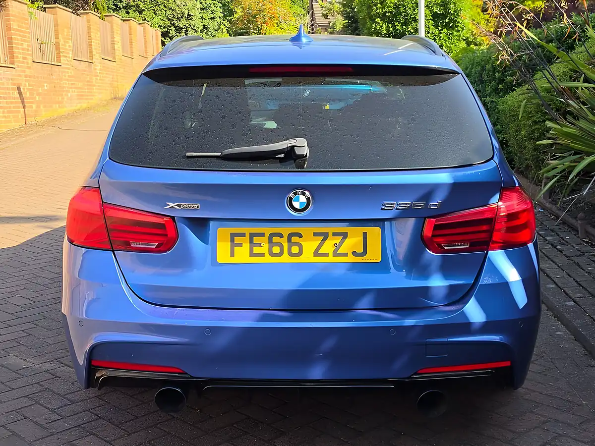 Used 2016 BMW 3 Series M Sport Estoril Blue - Interior and Exterior details 9