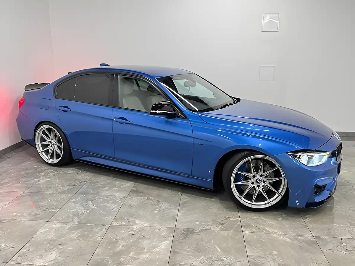 Used 2016 BMW 3 Series M Sport Estoril Blue - Interior and Exterior details 2
