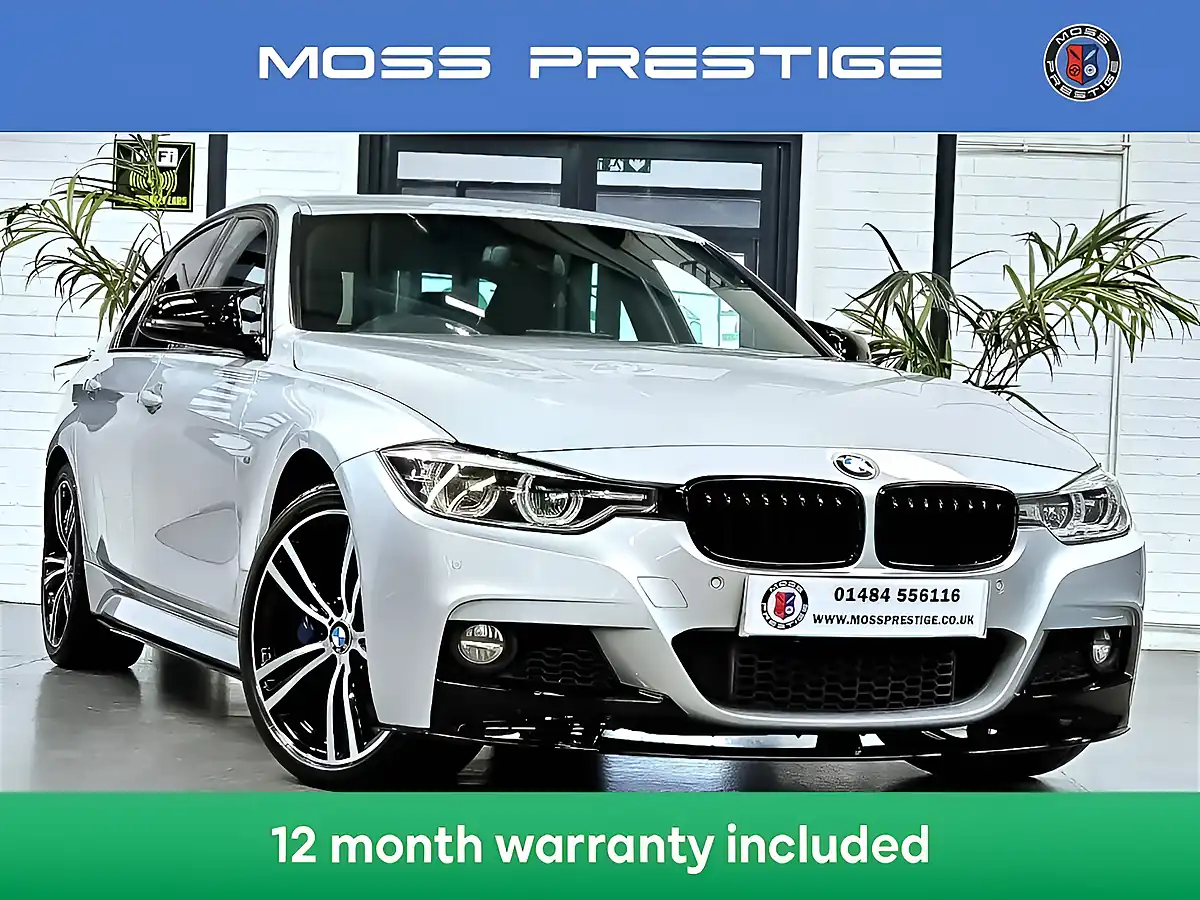 Used 2016 BMW 3 Series M Sport Glacier Silver - Front View