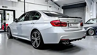 Used 2016 BMW 3 Series M Sport Glacier Silver - Interior and Exterior details 9