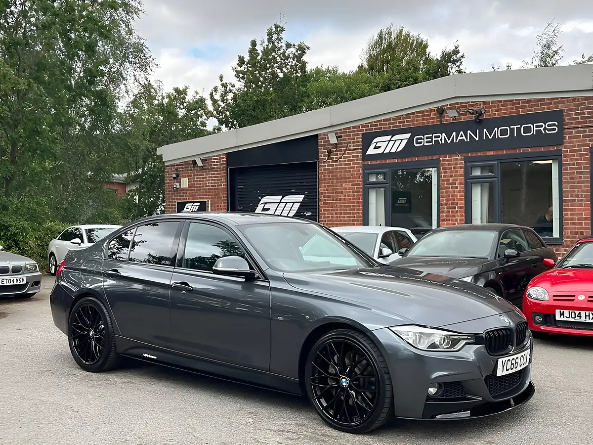Used 2016 BMW 3 Series M Sport Grey - Front View