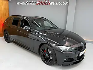 Used 2016 BMW 3 Series M Sport Touring Black - Interior and Exterior details 6
