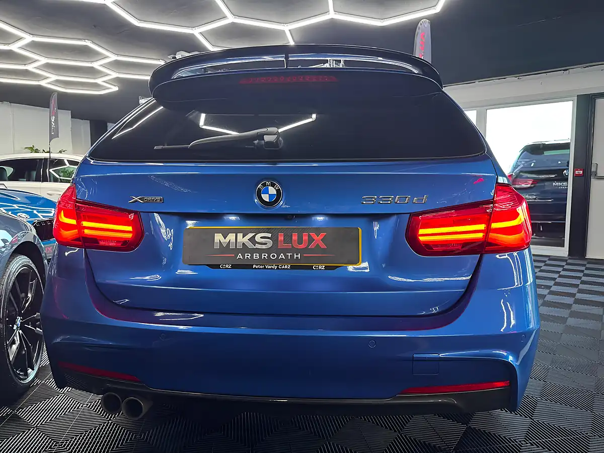 Used 2016 BMW 3 Series M Sport Touring Blue - Interior and Exterior details 3