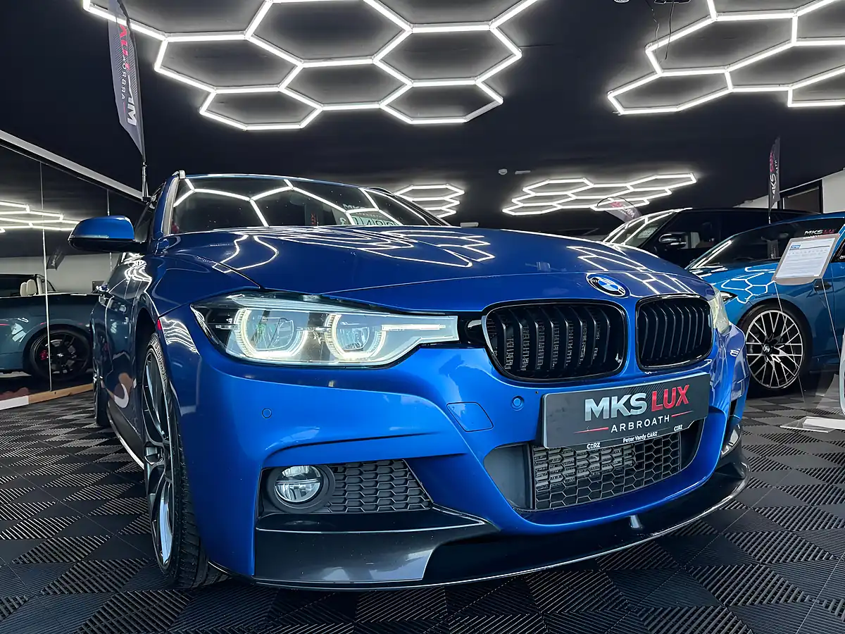 Used 2016 BMW 3 Series M Sport Touring Blue - Interior and Exterior details 4