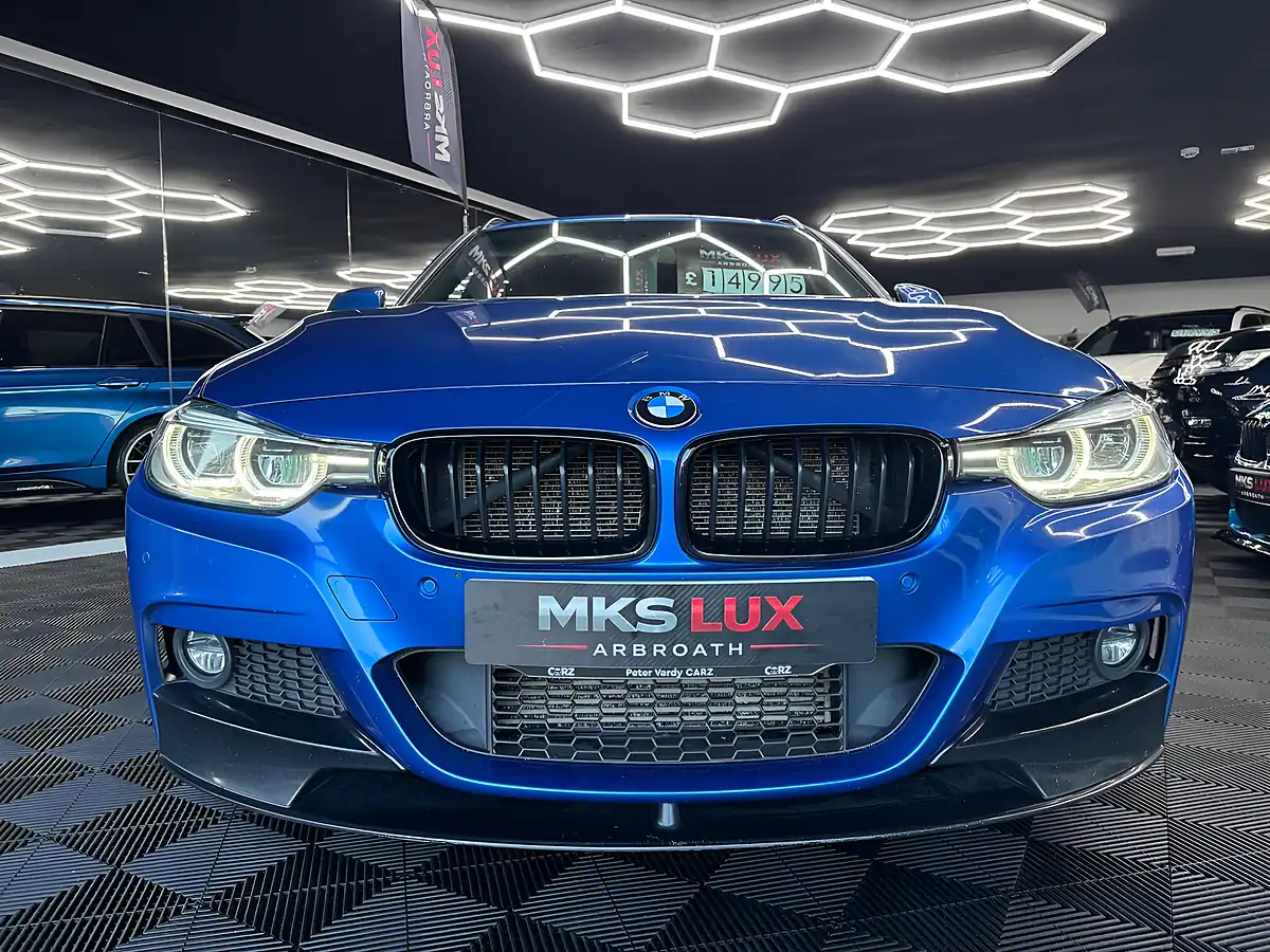 Used 2016 BMW 3 Series M Sport Touring Blue - Interior and Exterior details 5
