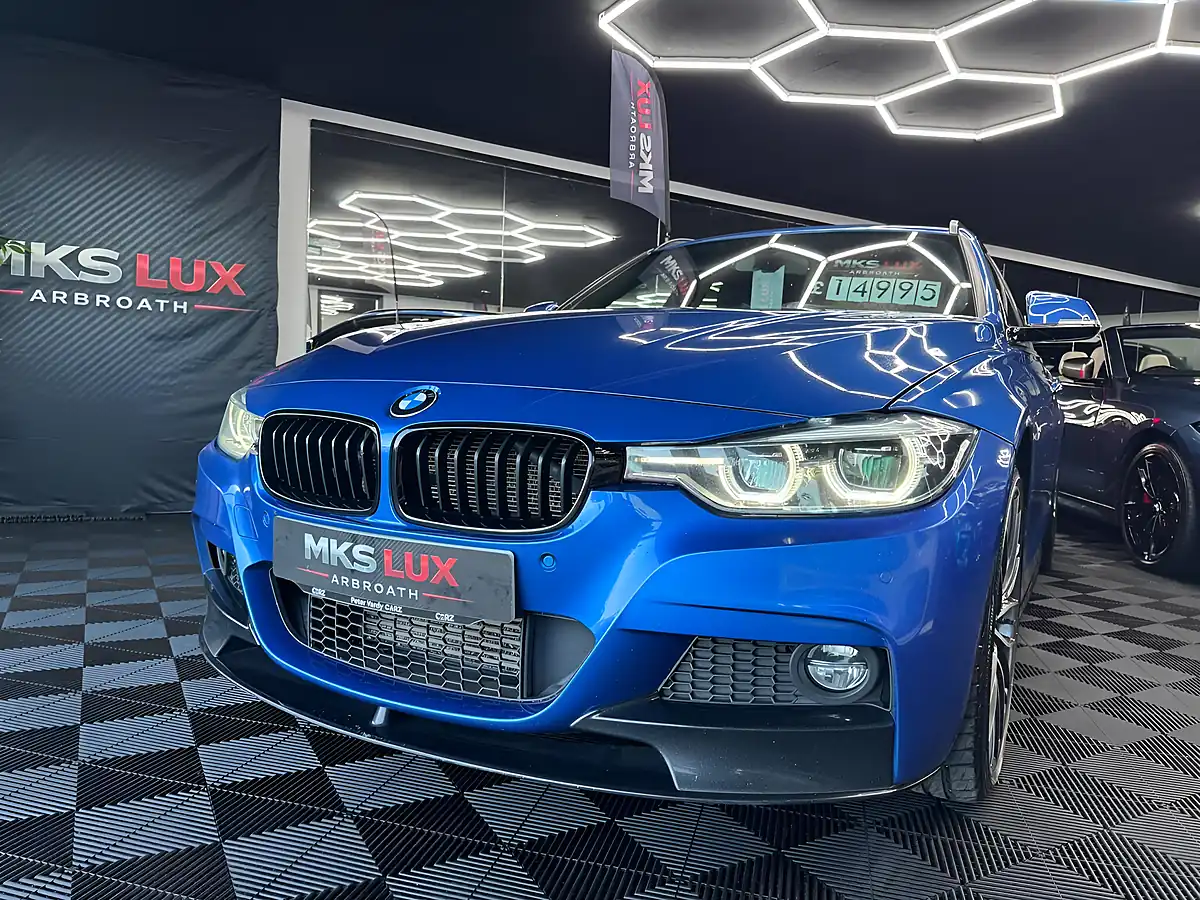 Used 2016 BMW 3 Series M Sport Touring Blue - Interior and Exterior details 6