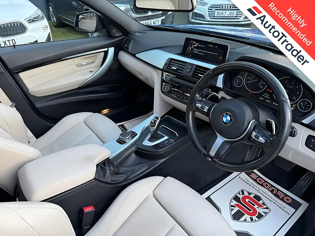 Used 2016 BMW 3 Series M Sport Touring Estoril Blue - Interior and Exterior details 2