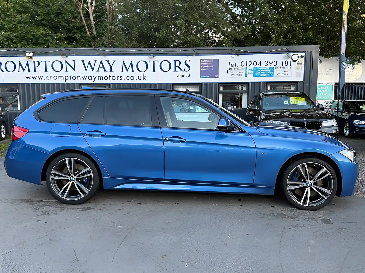 Used 2016 BMW 3 Series M Sport Touring Estoril Blue - Interior and Exterior details 3