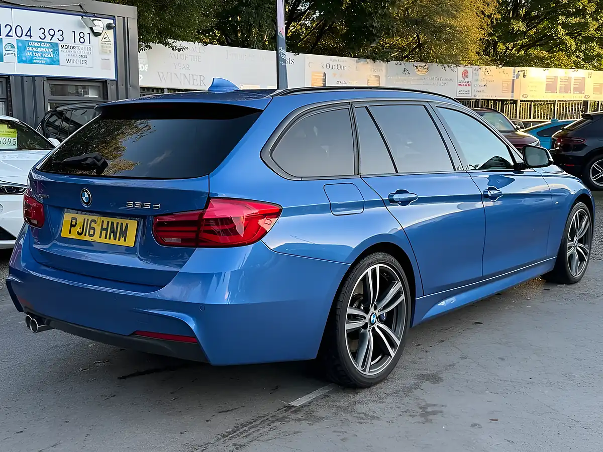 Used 2016 BMW 3 Series M Sport Touring Estoril Blue - Interior and Exterior details 4