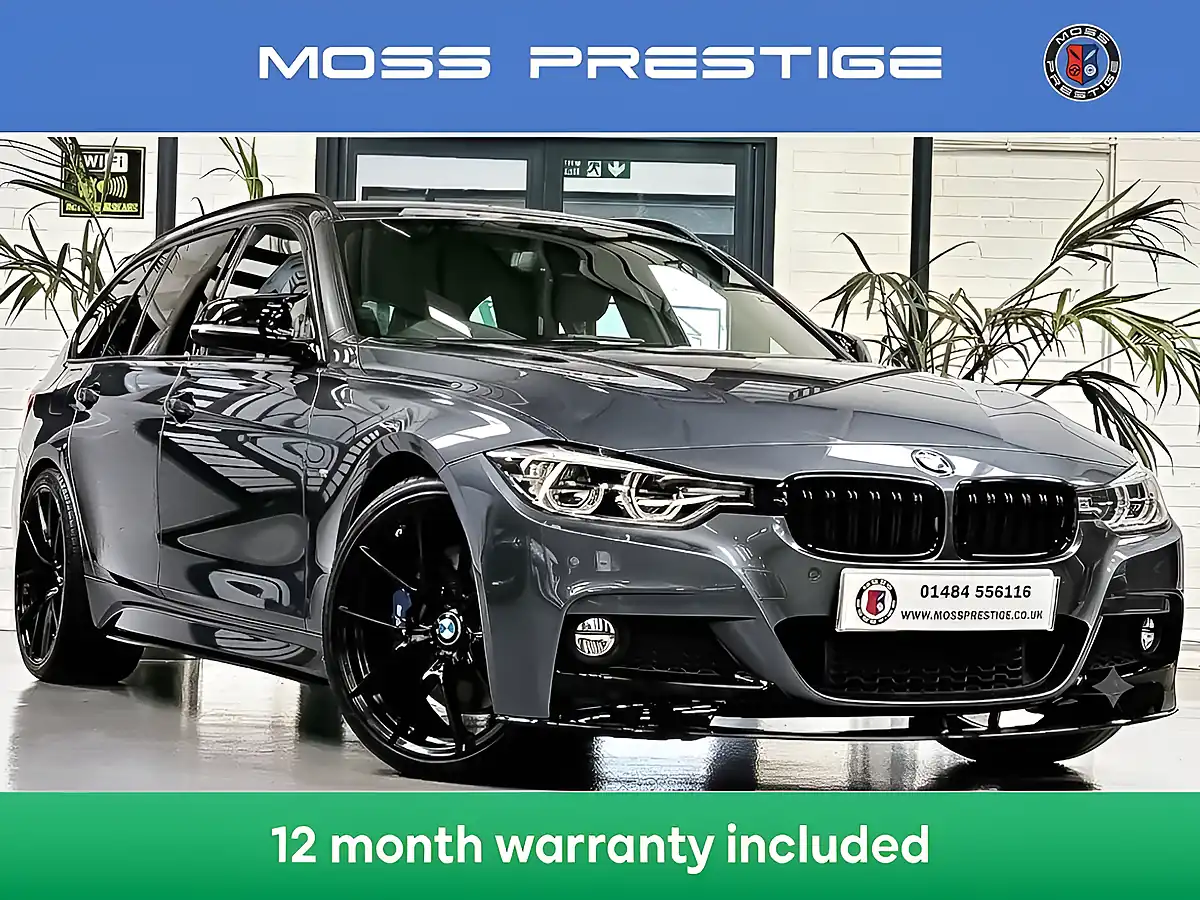 Used 2016 BMW 3 Series M Sport Touring Mineral Grey - Front View