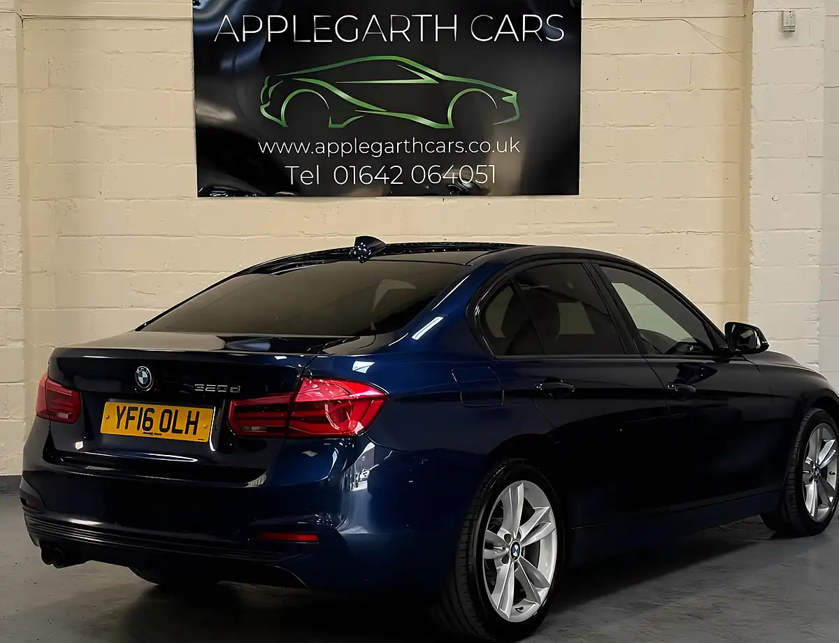 Used 2016 BMW 3 Series Sport Blue - Interior and Exterior details 3