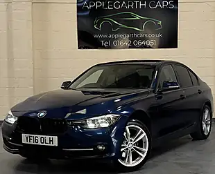 Used 2016 BMW 3 Series Sport Blue - Interior and Exterior details 5