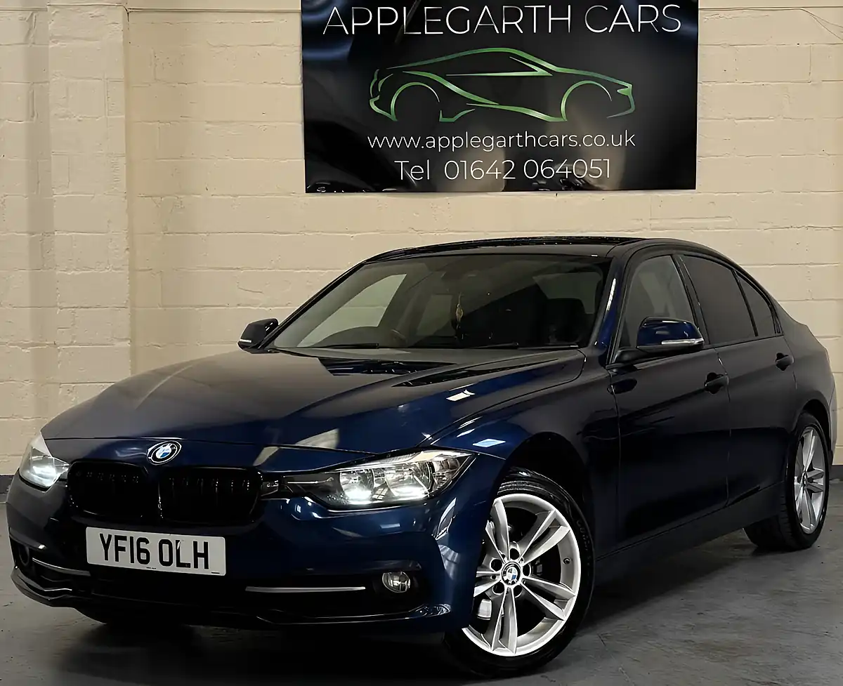 Used 2016 BMW 3 Series Sport Blue - Interior and Exterior details 5