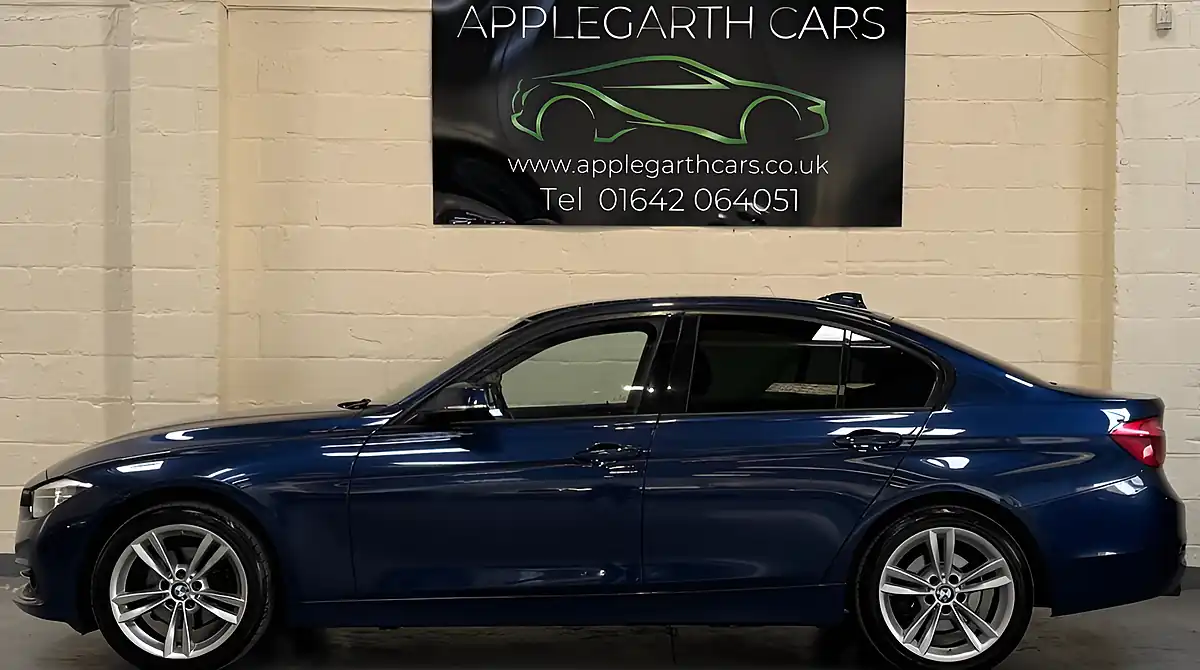Used 2016 BMW 3 Series Sport Blue - Interior and Exterior details 6