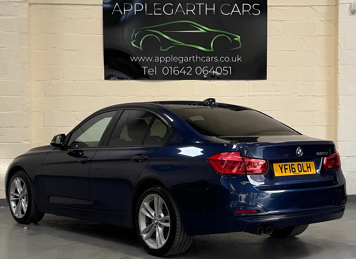 Used 2016 BMW 3 Series Sport Blue - Interior and Exterior details 7