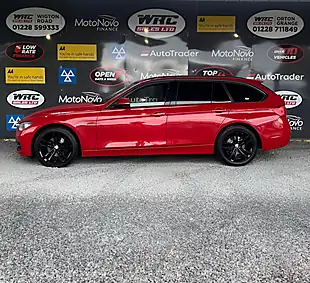 Used 2016 BMW 3 Series Sport Touring Red - Interior and Exterior details 2