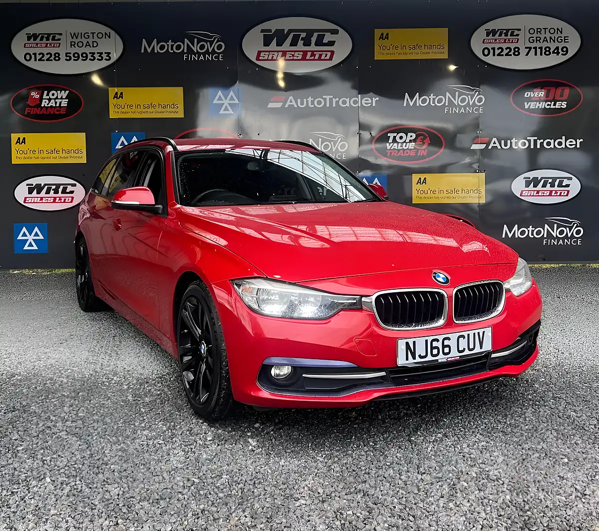 Used 2016 BMW 3 Series Sport Touring Red - Interior and Exterior details 4
