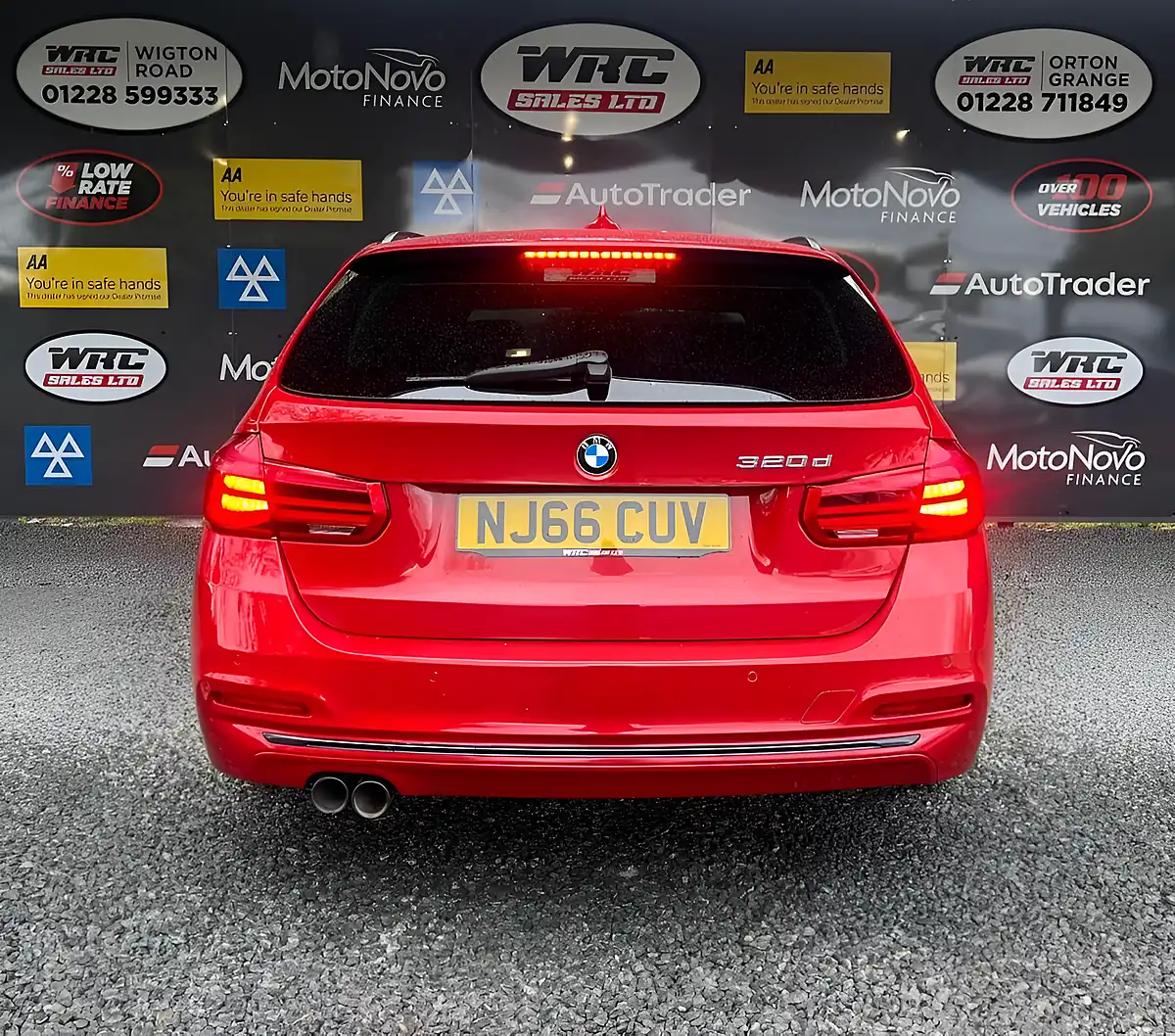 Used 2016 BMW 3 Series Sport Touring Red - Interior and Exterior details 7