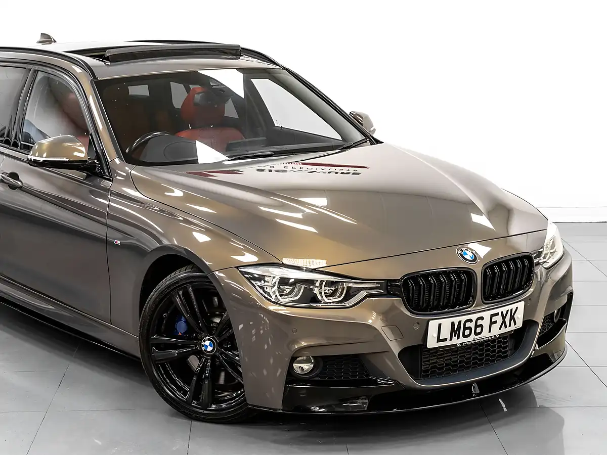 Used 2016 BMW 330d M Sport Touring Beige - Interior and Exterior details 11