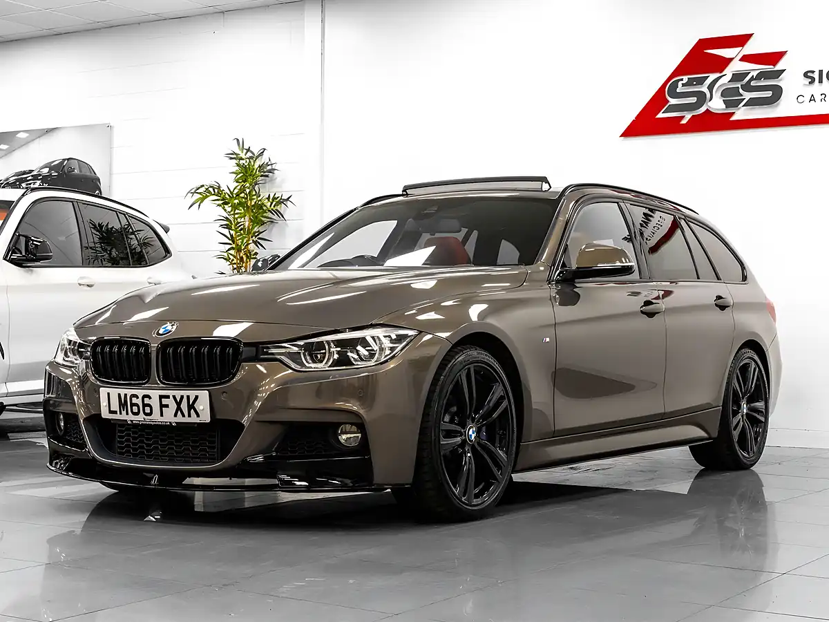 Used 2016 BMW 330d M Sport Touring Beige - Interior and Exterior details 2