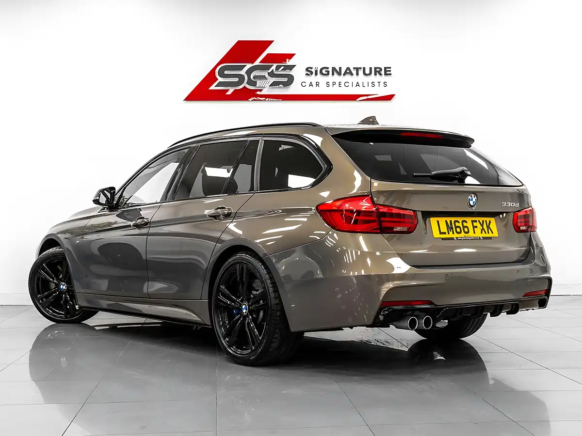 Used 2016 BMW 330d M Sport Touring Beige - Interior and Exterior details 4
